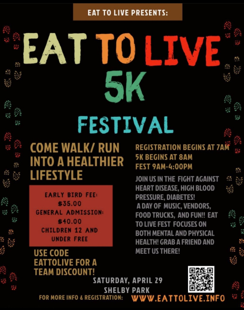 04/29/23 Eat To Live 5k Festival | 92Q WQQK-FM