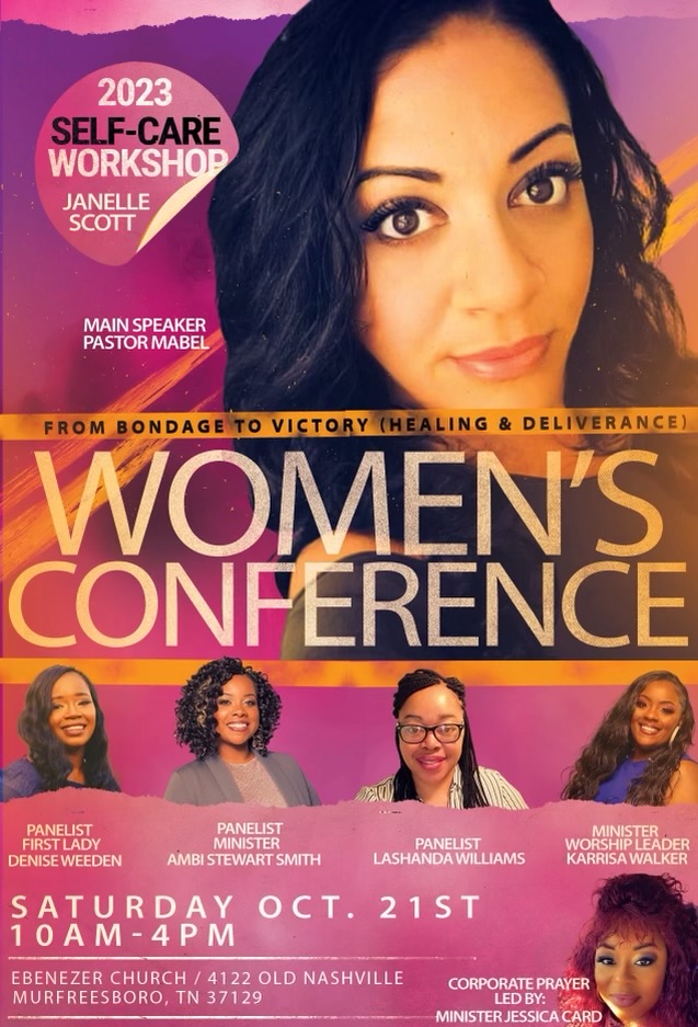 10/21/23 Women’s Conference Self-Care Workshop presented by Ebenezer ...